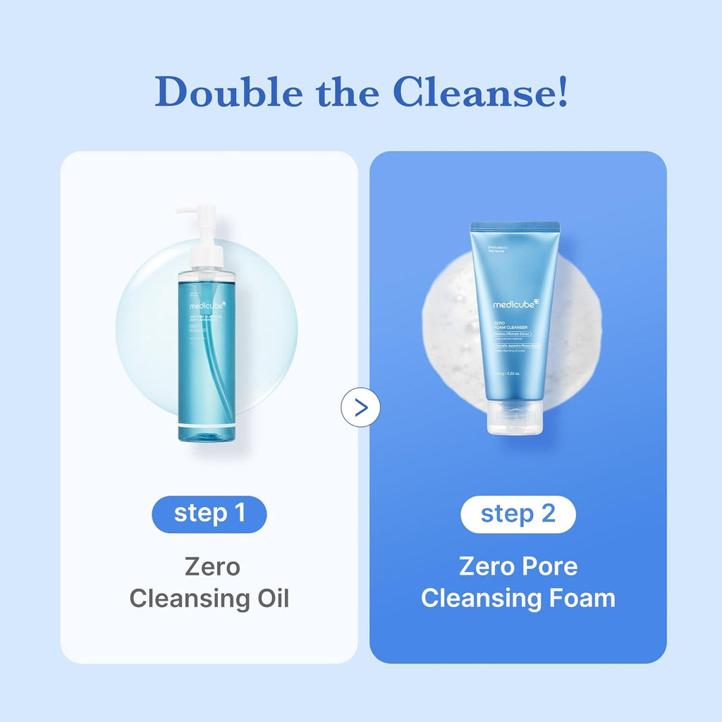 Zero Foam Cleanser for Sensitive Skin - Sebum Control, Moisture Balance, and Pore Minimization | Korean Skincare